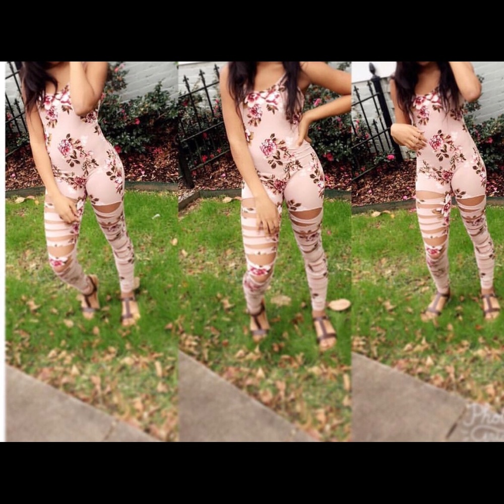 Flower jumpsuit